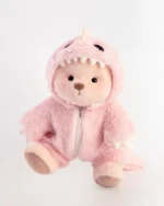 Furry Dino Bear | Handmade Jointed Teddy Bear Gift - Image 15