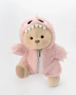 Furry Dino Bear | Handmade Jointed Teddy Bear Gift - Image 16