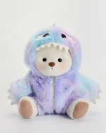 Furry Dino Bear | Handmade Jointed Teddy Bear Gift - Image 17