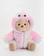 Furry Dino Bear | Handmade Jointed Teddy Bear Gift - Image 18
