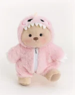 Furry Dino Bear | Handmade Jointed Teddy Bear Gift - Image 21